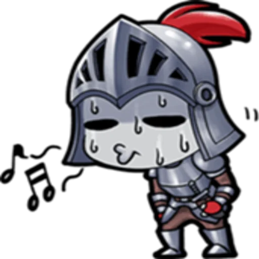 😕 Стикер «Knight» для Telegram
