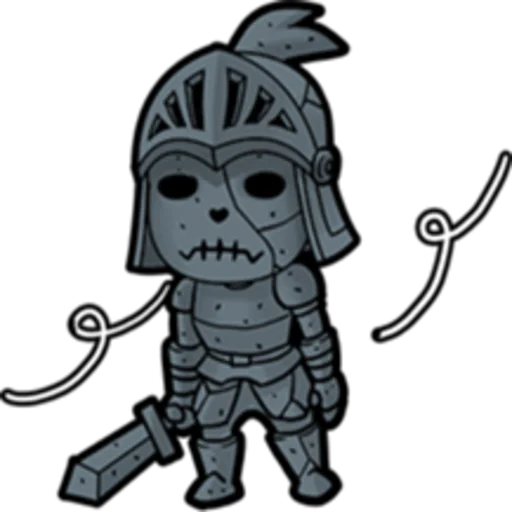 ☠️ Стикер «Knight» для Telegram