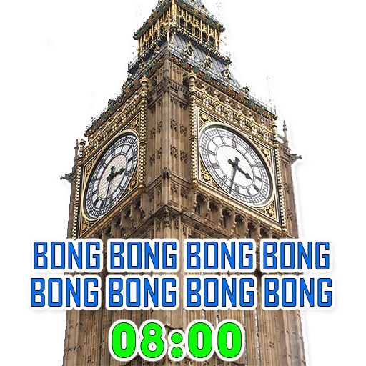⏰ Стикер «Big Ben Bong!» для Telegram