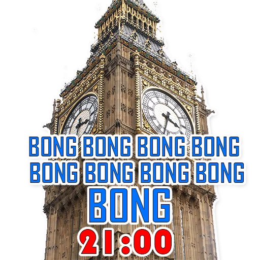 ⏰ Стикер «Big Ben Bong!» для Telegram
