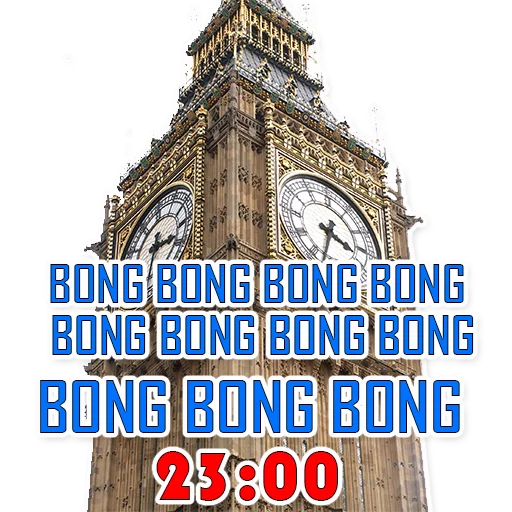 ⏰ Стикер «Big Ben Bong!» для Telegram