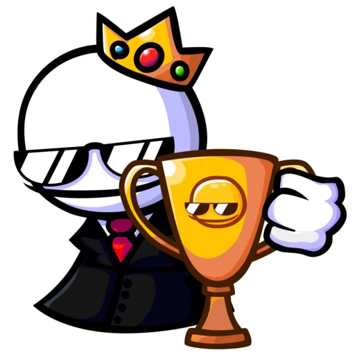 🏆 Стикер «Бобик ремейк» для Telegram
