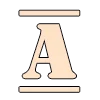 🆎 Эмодзи «book aesthetics font» для Telegram