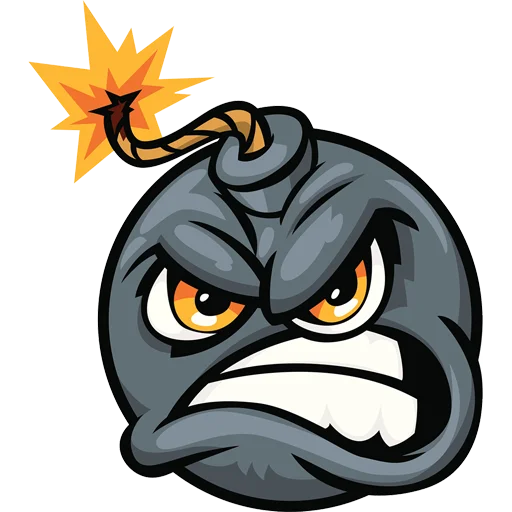 💣 Стикер «Bombs» для Telegram