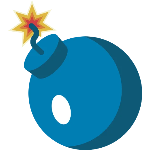 💣 Стикер «Bombs» для Telegram