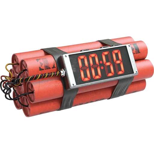 🧨 Стикер «Bombs» для Telegram