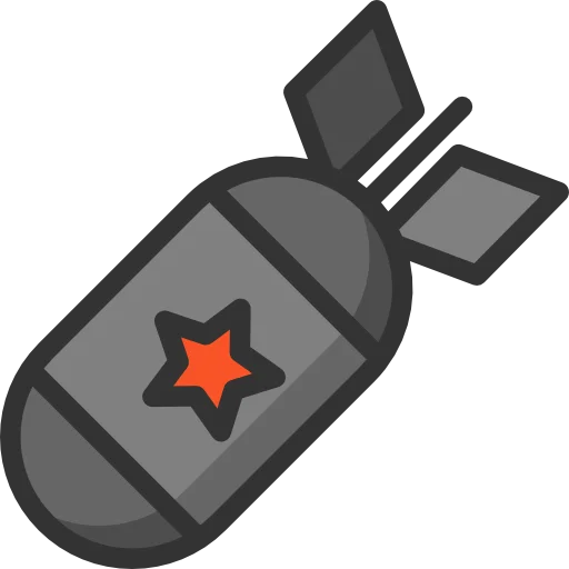 💣 Стикер «Bombs» для Telegram