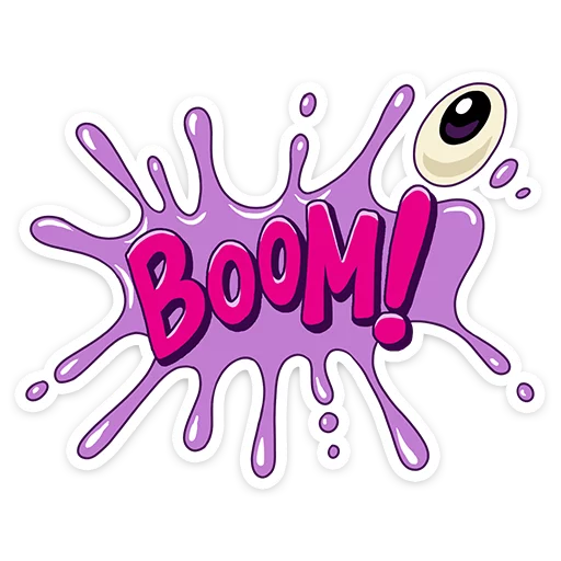 Стикерпак Boom VK для Telegram — скачать