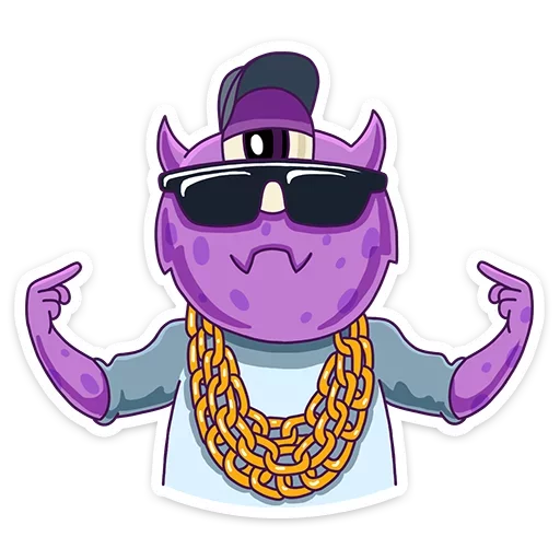 😎 Стикер «Boom VK» для Telegram