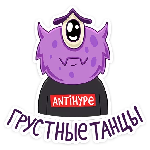 ☹️ Стикер «Boom VK» для Telegram