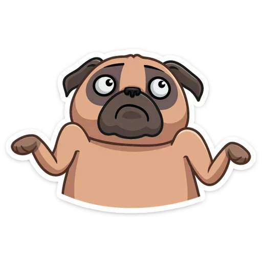 🤗 Стикер «Бун» для Telegram