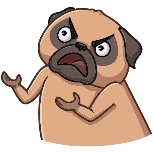 😠 Эмодзи «Бун» для Telegram