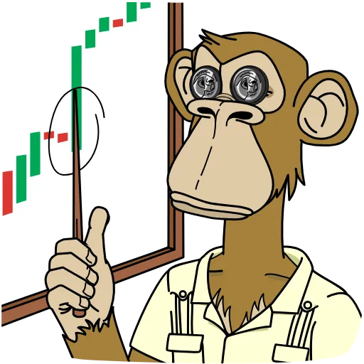 📉 Стикер «Bored Ape Originals» для Telegram