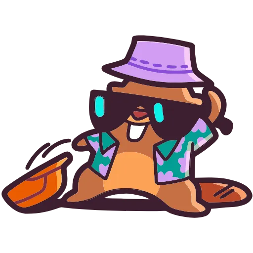😎 Эмодзи «Борис» для Telegram