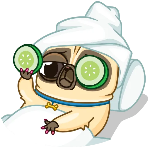 🥒 Эмодзи «Мопс Бориспага» для Telegram