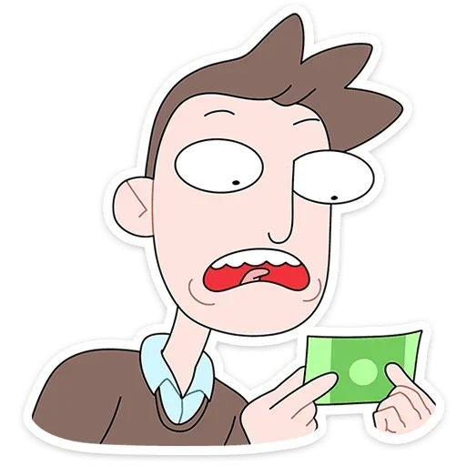 😧 Стикер «Бористас без надписей» для Telegram