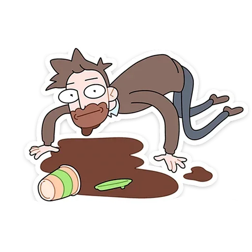 😐 Стикер «Бористас без надписей» для Telegram