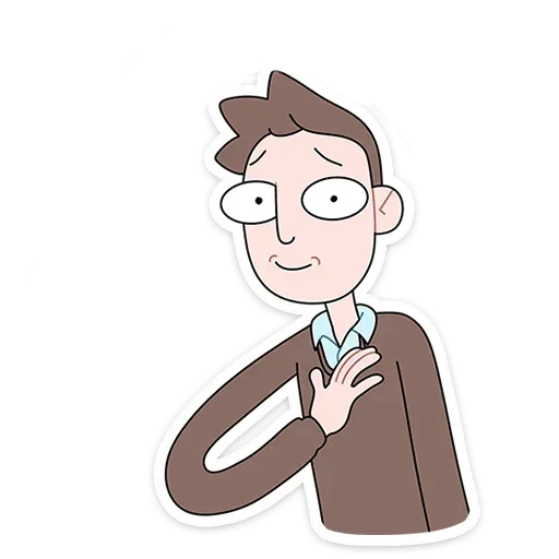 😊 Стикер «Бористас без надписей» для Telegram