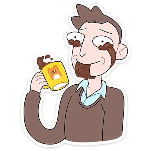 Стикерпак Бористас без надписей для Telegram — скачать