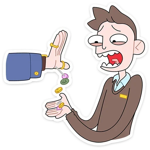 😧 Стикер «Бористас без надписей» для Telegram