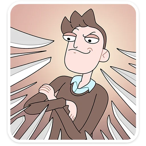 🔪 Стикер «Бористас без надписей» для Telegram