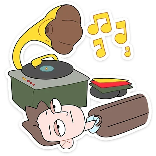 🎶 Стикер «Бористас без надписей» для Telegram