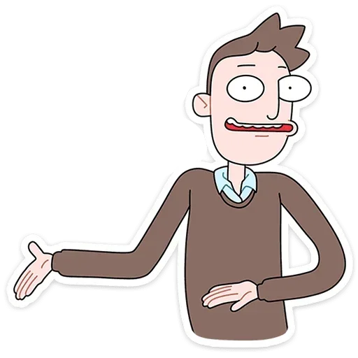 ⏱ Стикер «Бористас без надписей» для Telegram