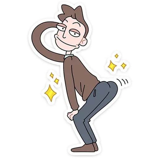 ✨ Стикер «Бористас без надписей» для Telegram