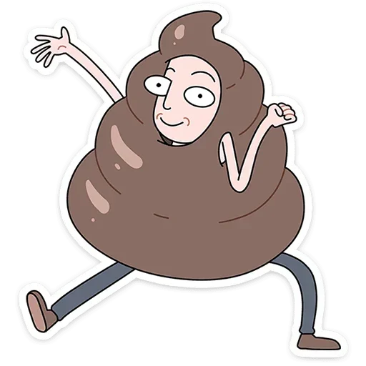 💩 Стикер «Бористас без надписей» для Telegram