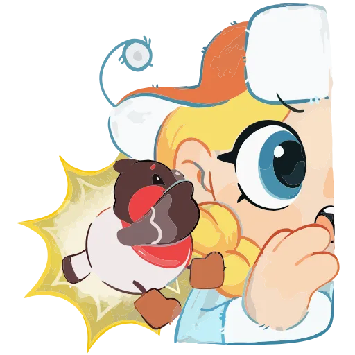😯 Эмодзи «Борюшка» для Telegram