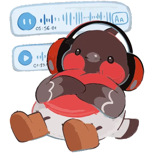 🎶 Эмодзи «Борюшка» для Telegram