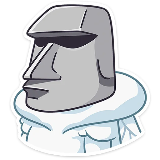 🗿 Стикер «Бося» для Telegram