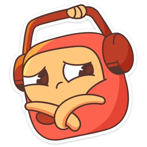 🥺 Стикер «Спина к спине» для Telegram