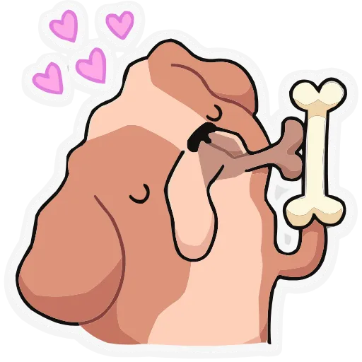 🦴 Эмодзи «Бульончик» для Telegram