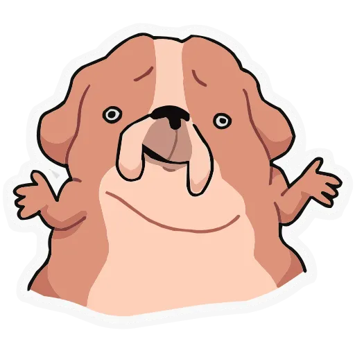 🤷‍♂️ Эмодзи «Бульончик» для Telegram