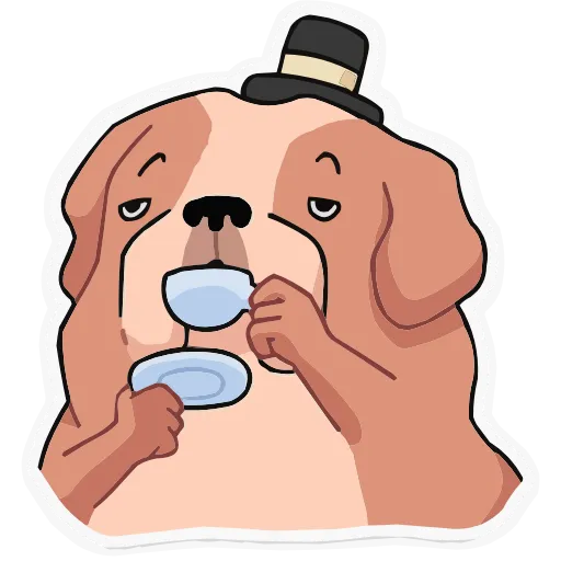 ☕️ Эмодзи «Бульончик» для Telegram