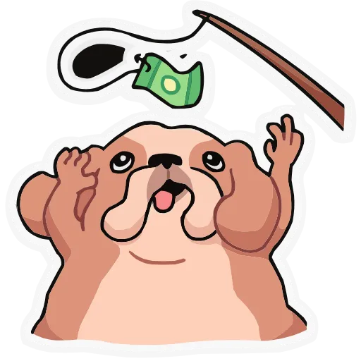🤑 Эмодзи «Бульончик» для Telegram