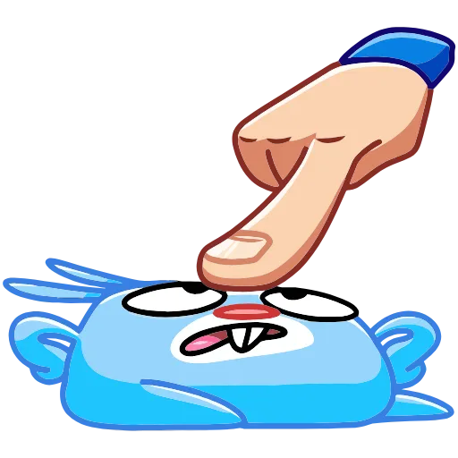 👇 Эмодзи «Банси Бо» для Telegram