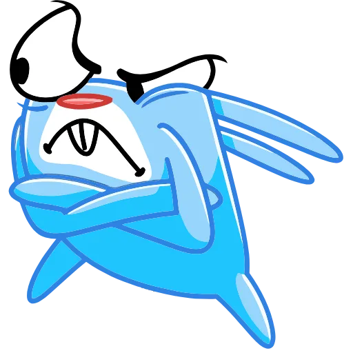 😠 Эмодзи «Банси Бо» для Telegram