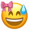 🤩 Эмодзи «Ios Pink Bow» для Telegram