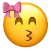 🤩 Эмодзи «Ios Pink Bow» для Telegram