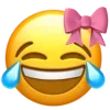 🤩 Эмодзи «Ios Pink Bow» для Telegram