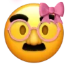 🤩 Эмодзи «Ios Pink Bow» для Telegram