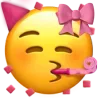 🤩 Эмодзи «Ios Pink Bow» для Telegram