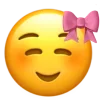 🤩 Эмодзи «Ios Pink Bow» для Telegram