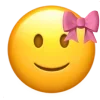 🤩 Эмодзи «Ios Pink Bow» для Telegram