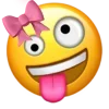 🤩 Эмодзи «Ios Pink Bow» для Telegram