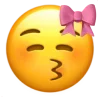🤩 Эмодзи «Ios Pink Bow» для Telegram
