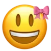 🤩 Эмодзи «Ios Pink Bow» для Telegram