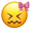 🤩 Эмодзи «Ios Pink Bow» для Telegram